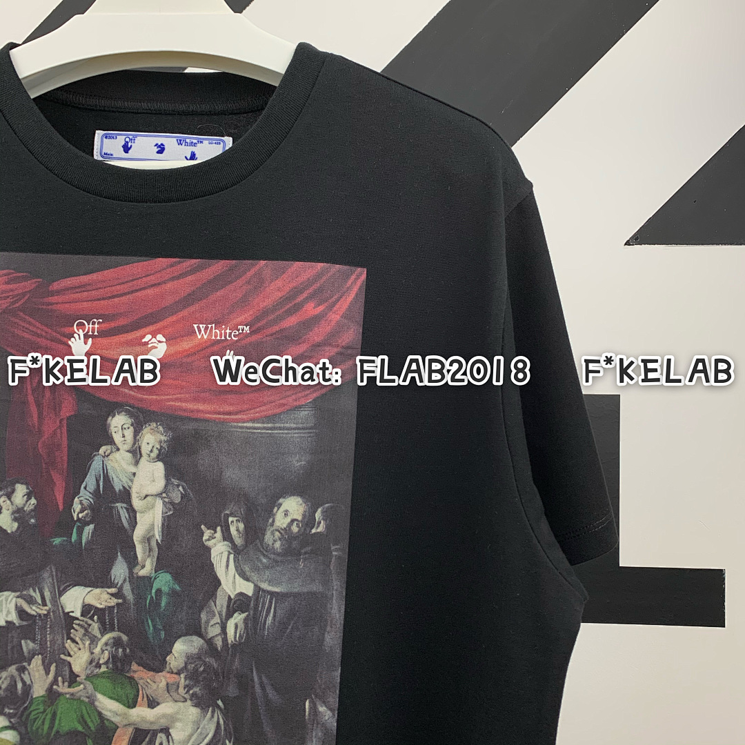 Unbranded CARAVAGGIO T-SHIRT 20FW BLACK (ALL SIZE IN STOCK) - Image 7