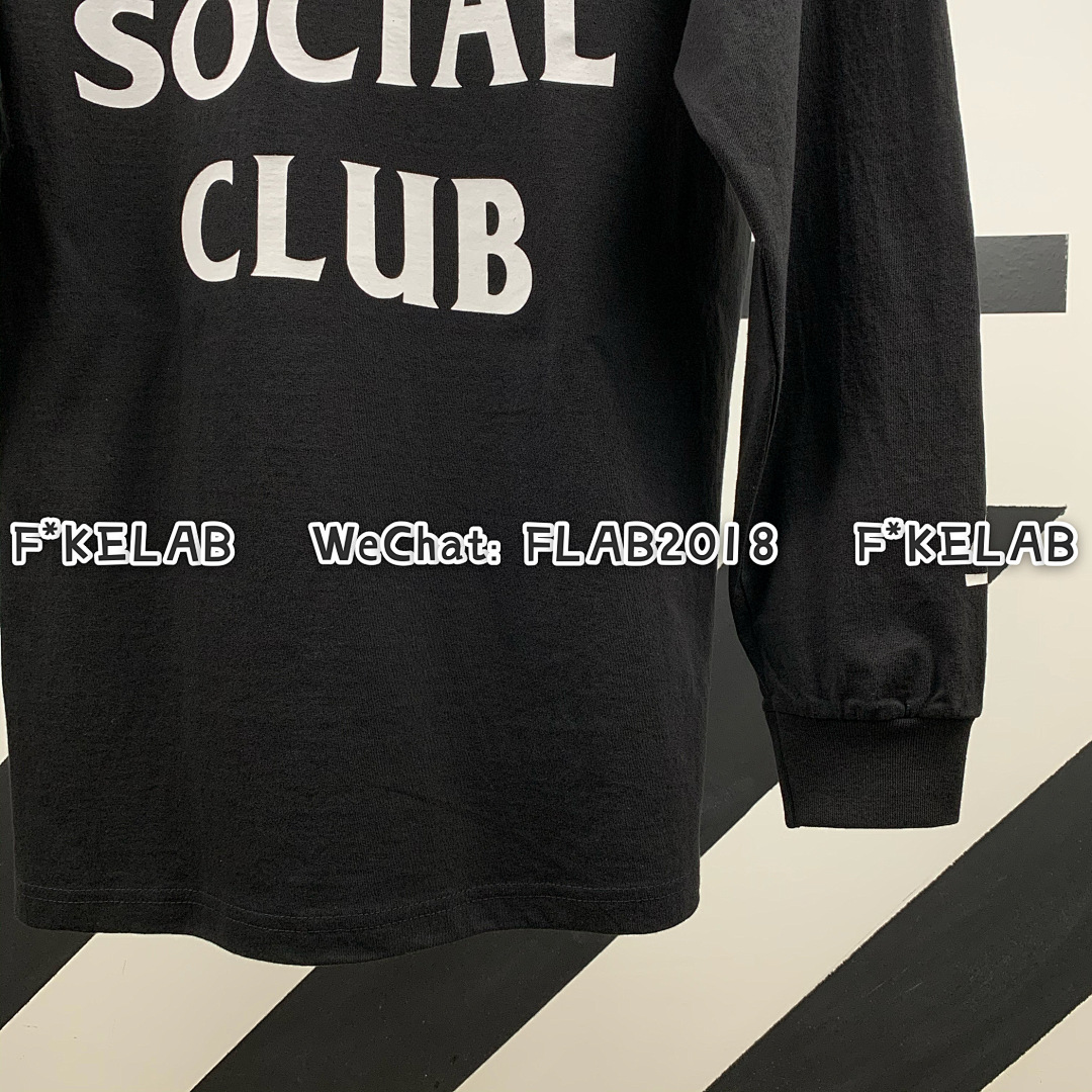 Unbranded AC WHITE LOGO BASIC LONG SLEEVE T-SHIRT - Image 13