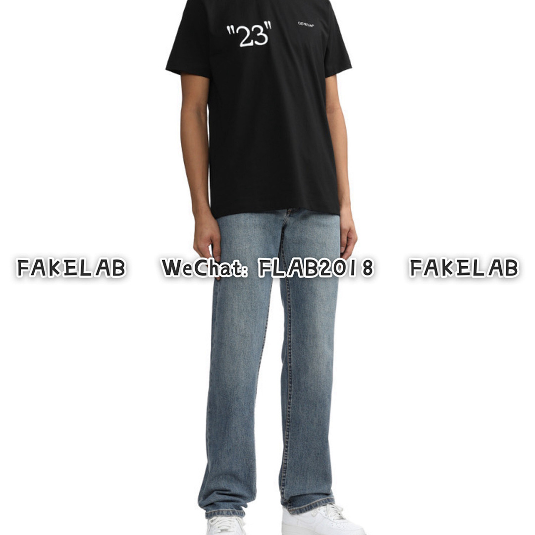 Unbranded DIAG-STRIPE BASIC T-SHIRT 24SS BLACK (ALL SIZE IN STOCK) - Image 10