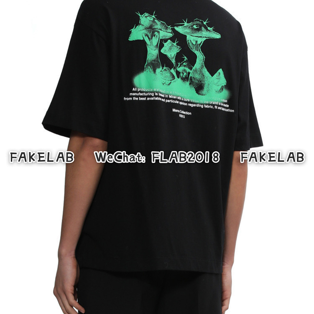 Unbranded ALIEN MUSHROOM T-SHIRT 23SS BLACK (ONLY SIZE XS IN STOCK) - Image 10