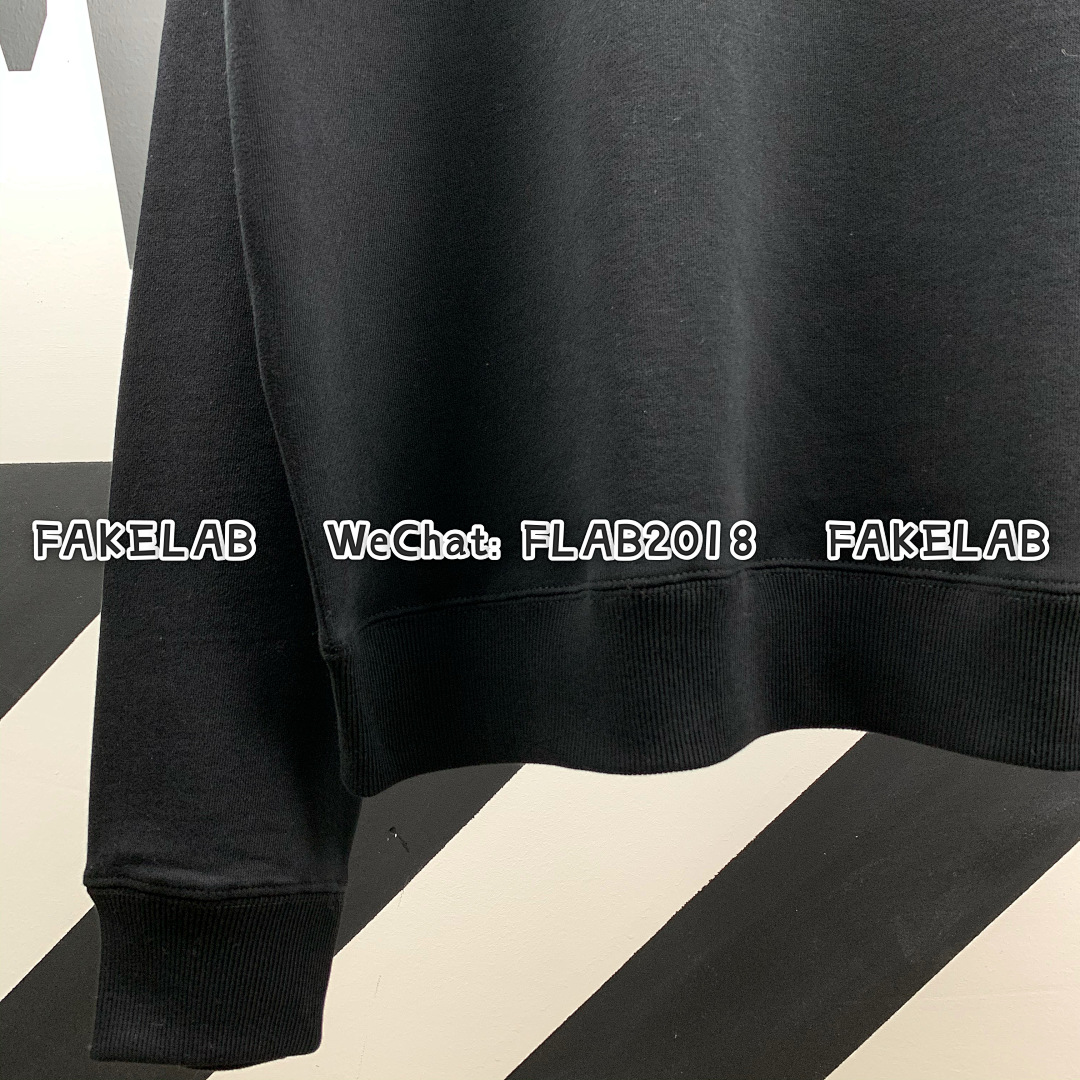 Unbranded SPRAY CREWNECK 20FW BLACK (SIZE L XL IN STOCK) - Image 9