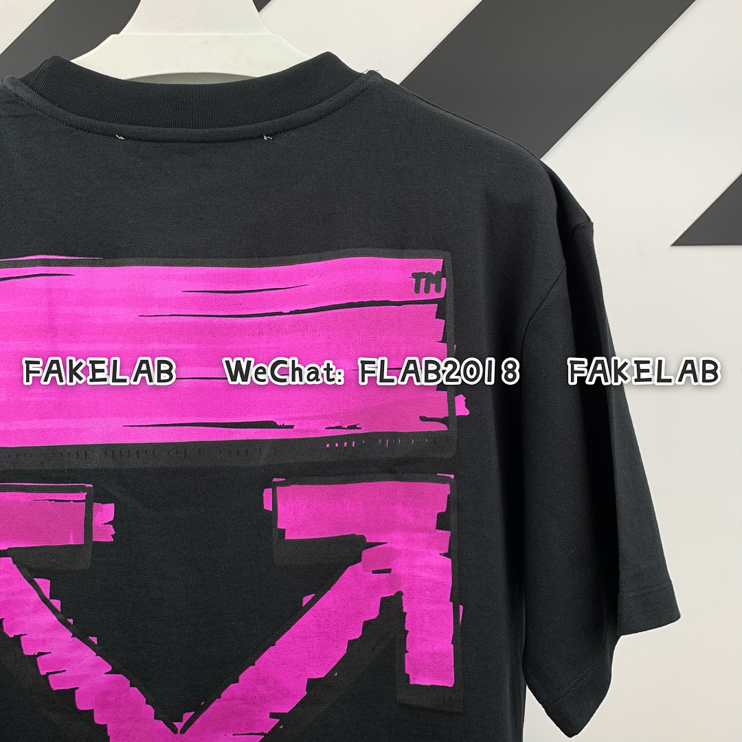 Unbranded PURPLE MARKER T-SHIRT 21SS BLACK (ALL SIZE IN STOCK) - Image 11