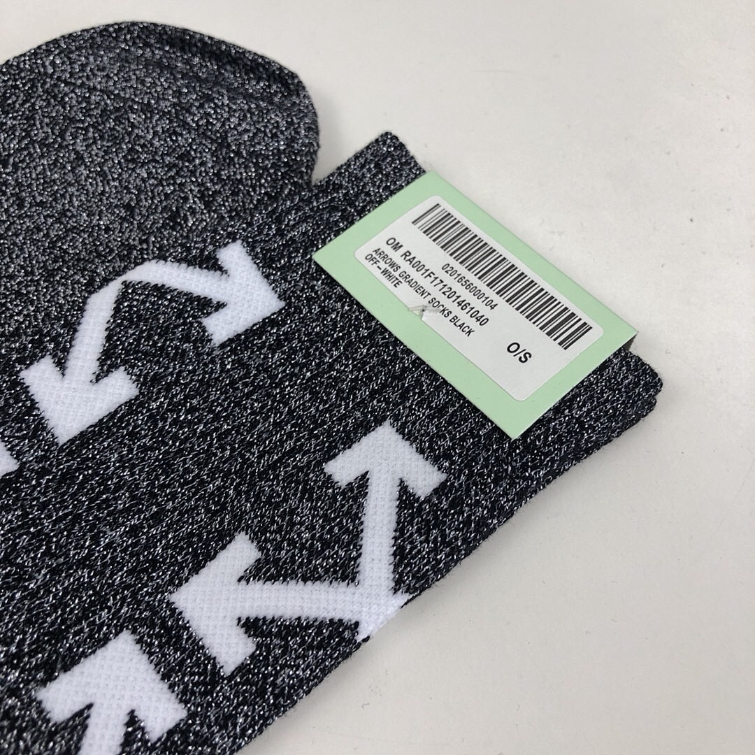 Unbranded SOCKS 17FW WHITE/BLACK/RED - Image 22