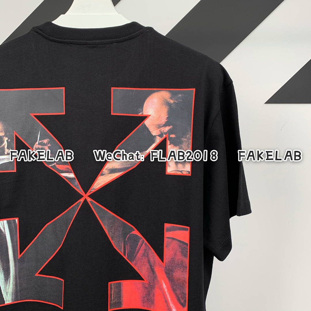 Unbranded CARAVAGGIO GRAPHIC PRINT T-SHIRT 21SS BLACK (ALL SIZE IN STOCK) - Image 12