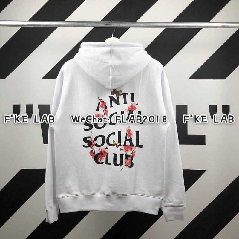 Unbranded ASSC CHERRY HOODIE 18SS (WHITE 35)