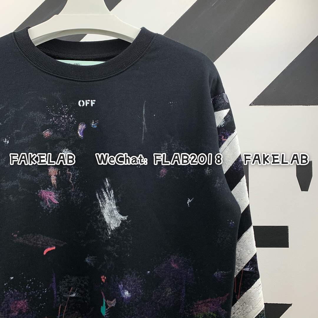 Unbranded GALAXY CREWNECK 17FW BLACK (ALL SIZE IN STOCK) - Image 7