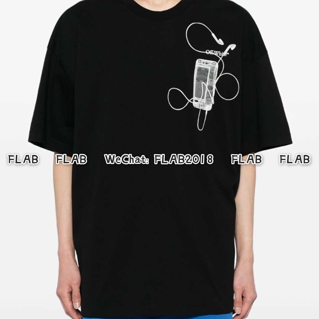 Unbranded X-RAYS T-SHIRT 24SS BLACK (ALL SIZE IN STOCK) - Image 6