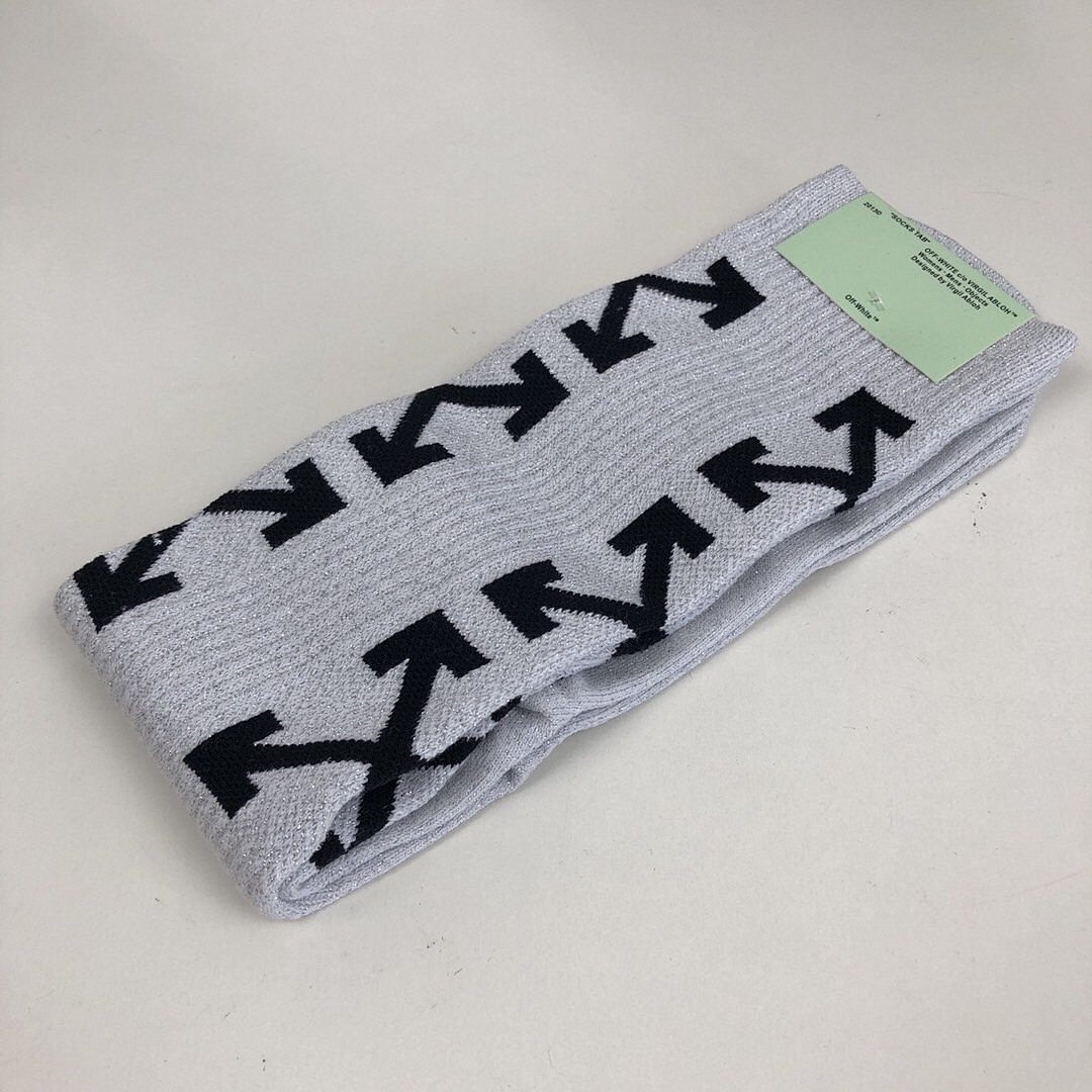 Unbranded SOCKS 17FW WHITE/BLACK/RED - Image 7