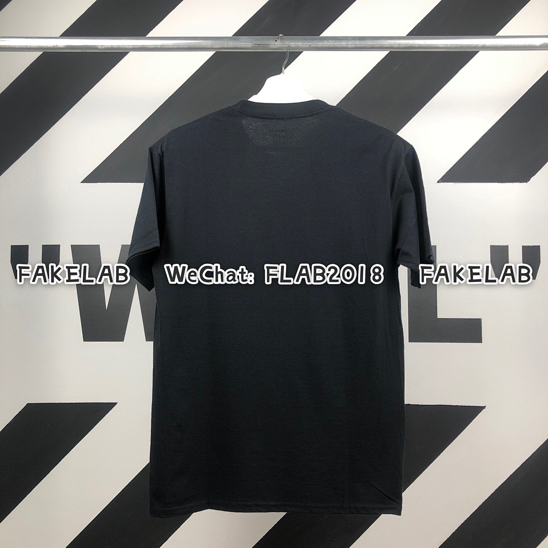 Unbranded AC BLOCK T-SHIRT 20FW BLACK/ - Image 5