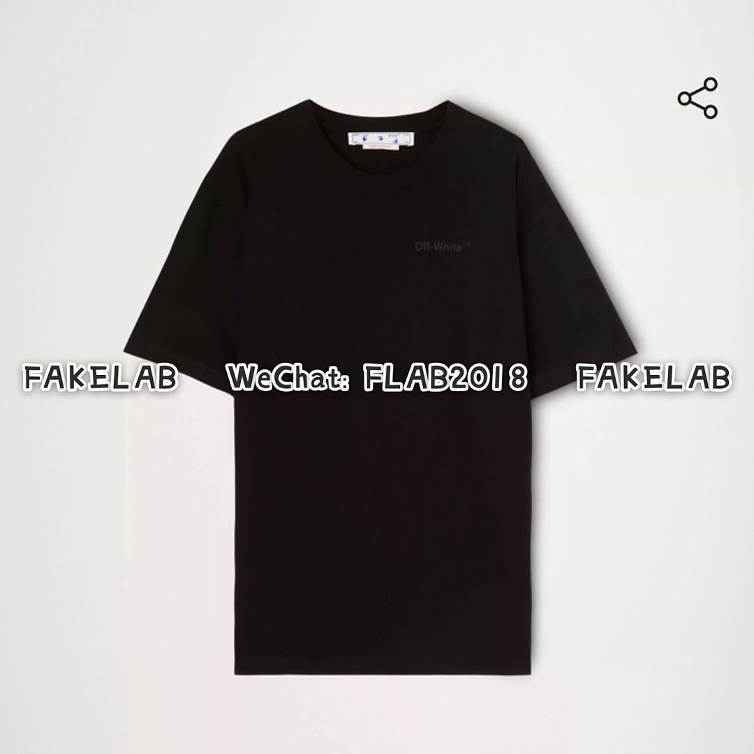 Unbranded DOUBLE DIAG-STRIPE T-SHIRT 22SS BLACK (ALL SIZE IN STOCK) - Image 6