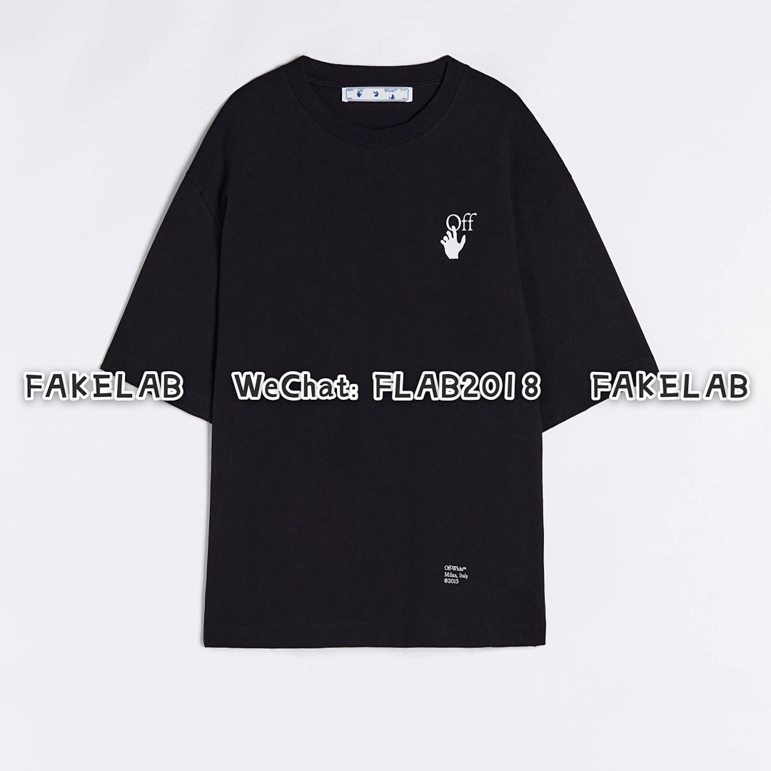 Off-White CARAVAGGIO ARROWS T-SHIRT 21FW BLACK (ALL SIZE IN STOCK) - Image 6