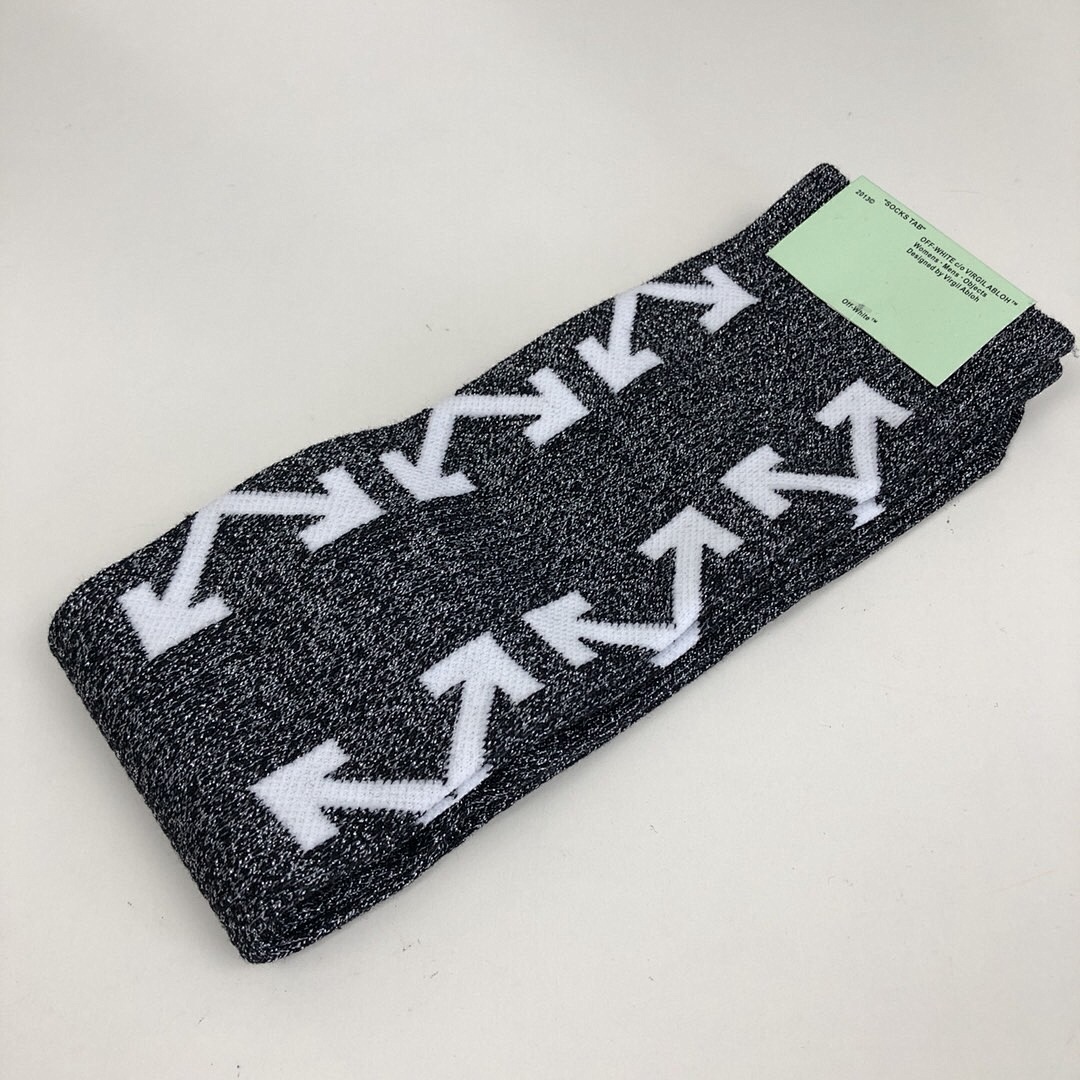 Unbranded SOCKS 17FW WHITE/BLACK/RED - Image 19