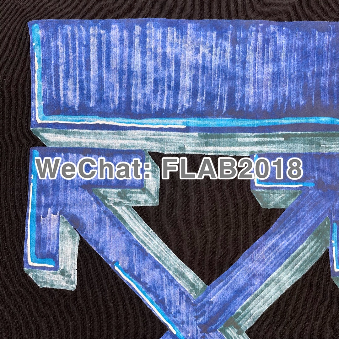 Off-White BLUE ARROWS CREWNECK 20FW BLACK (SIZE M XL IN STOCK) - Image 21