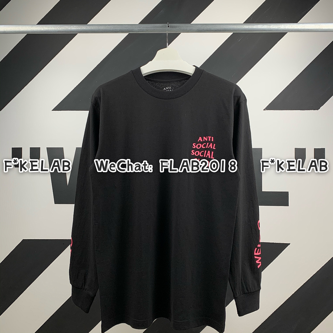 Unbranded AC PINK LOGO BASIC LONG SLEEVE T-SHIRT - Image 5
