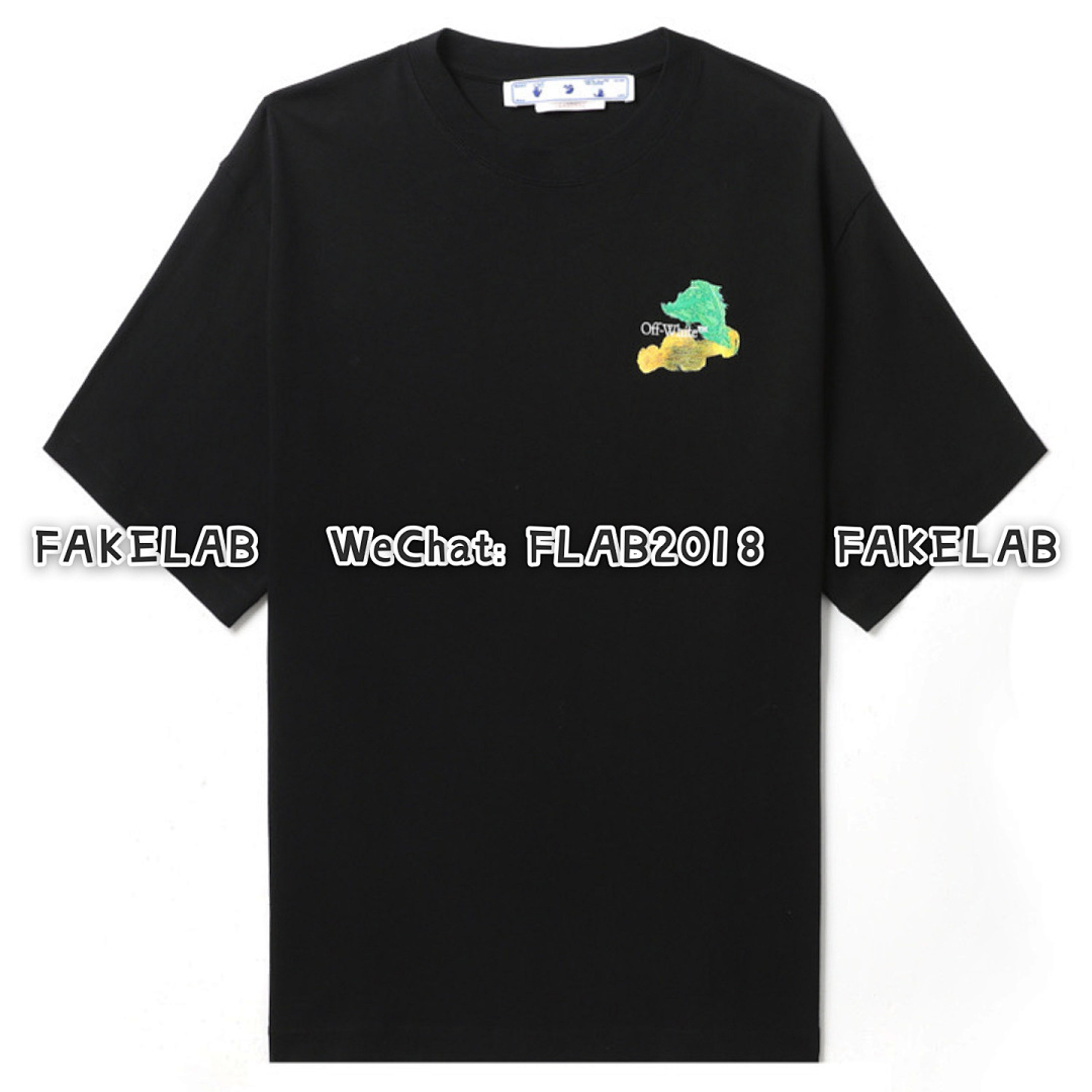 Off-White BRUSHED ARROWS T-SHIRT 23SS BLACK (ALL SIZE IN STOCK) - Image 6