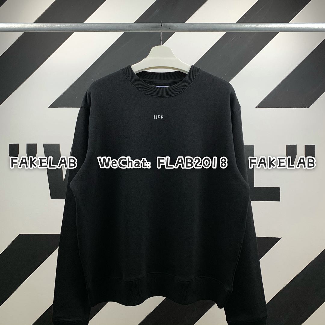 Unbranded SPRAY CREWNECK 20FW BLACK (SIZE L XL IN STOCK) - Image 6