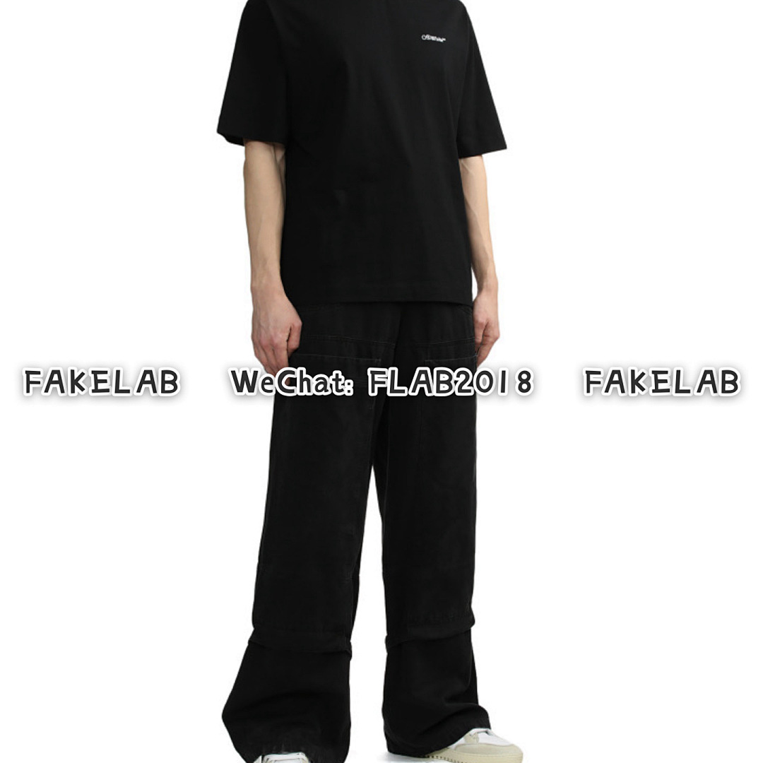 Off-White TATTOO ARROW SKATE T-SHIRT 24SS BLACK (ALL SIZE IN STOCK) - Image 10