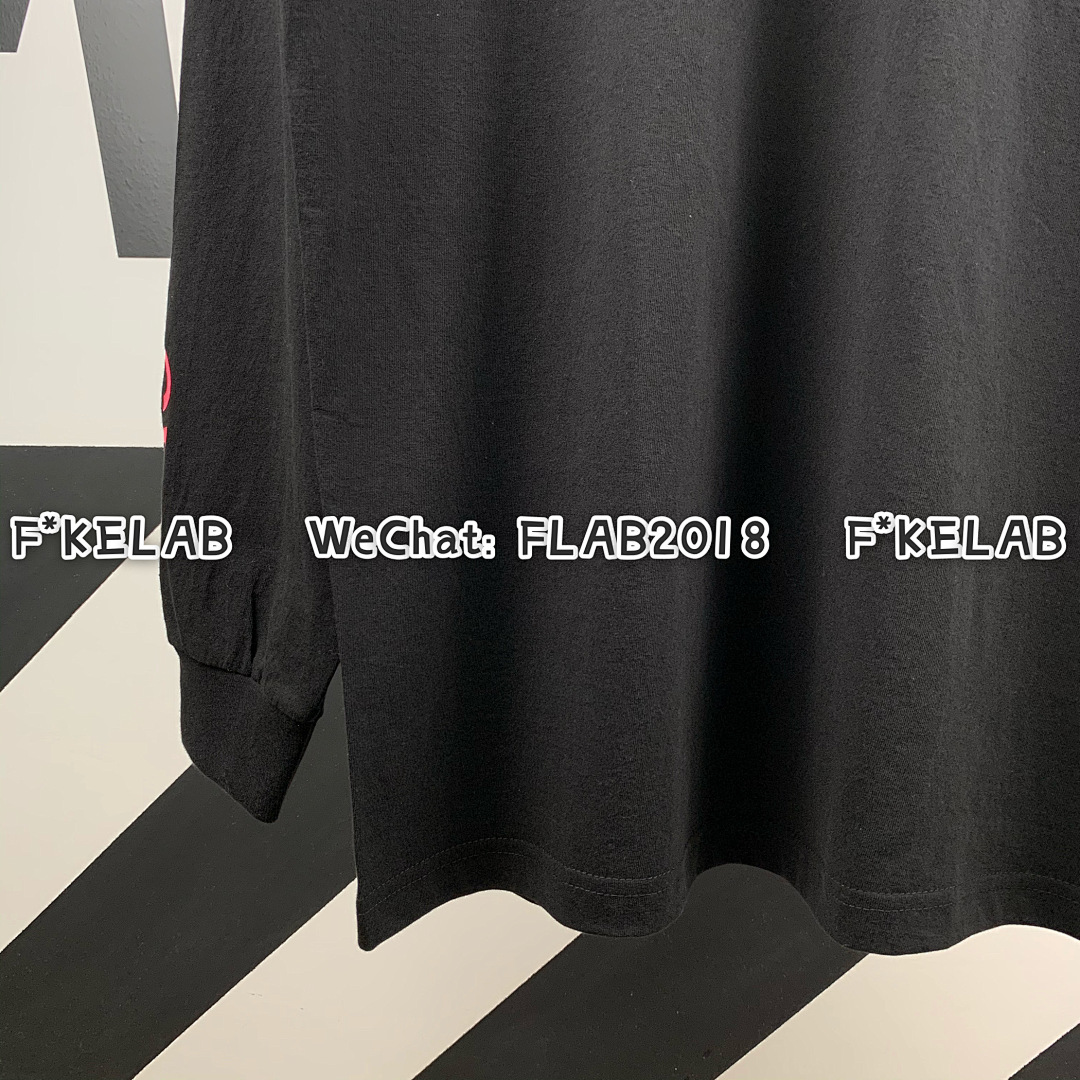 Unbranded AC PINK LOGO BASIC LONG SLEEVE T-SHIRT - Image 8