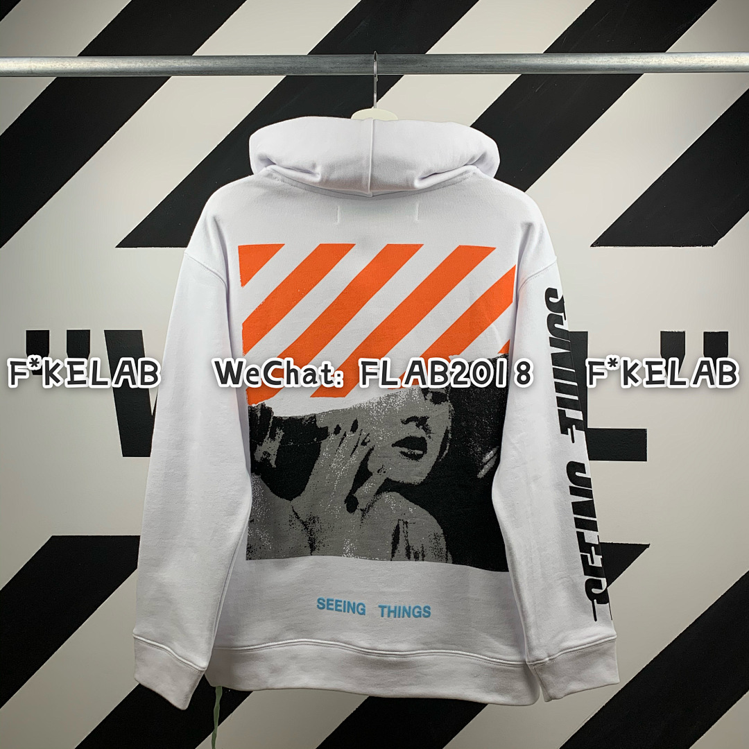 Unbranded PHOTOCOPY HOODIE 17FW WHITE (ALL SIZE IN STOCK) - Image 6