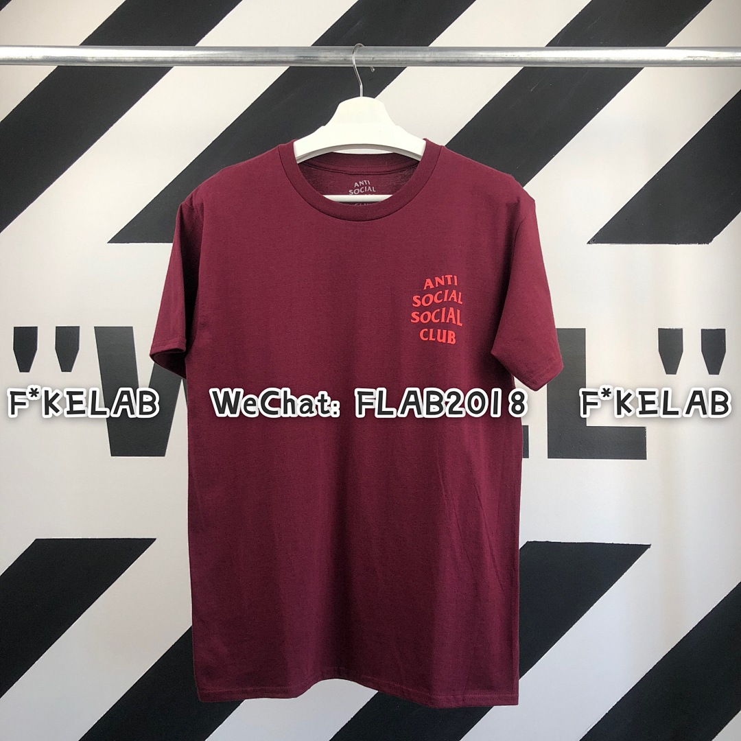Unbranded AC BASIC T-SHIRT 20FW DARK (RED) - Image 5