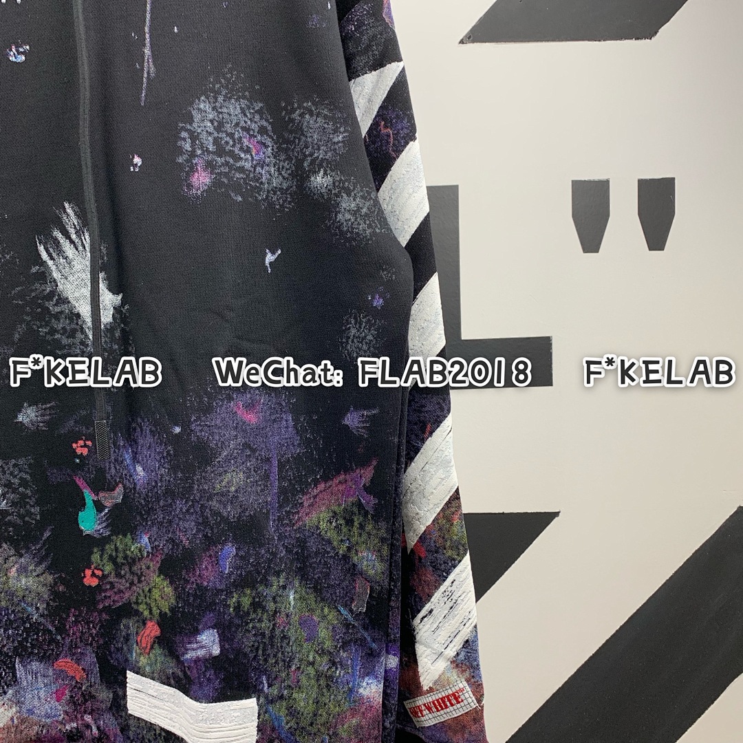 Unbranded GALAXY HOODIE 17FW BLACK (ALL SIZE IN STOCK) - Image 14