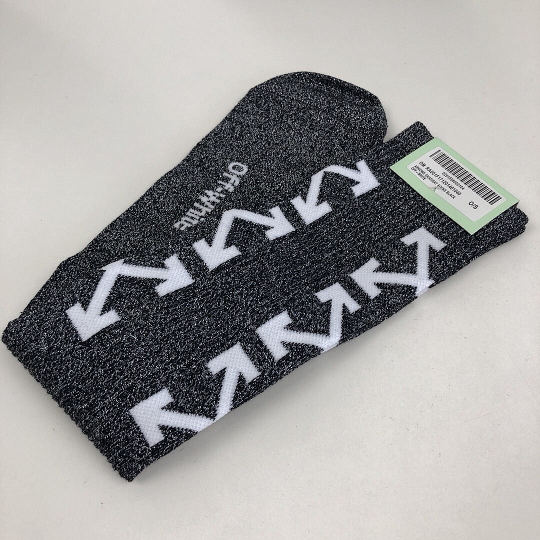 Unbranded SOCKS 17FW WHITE/BLACK/RED - Image 21