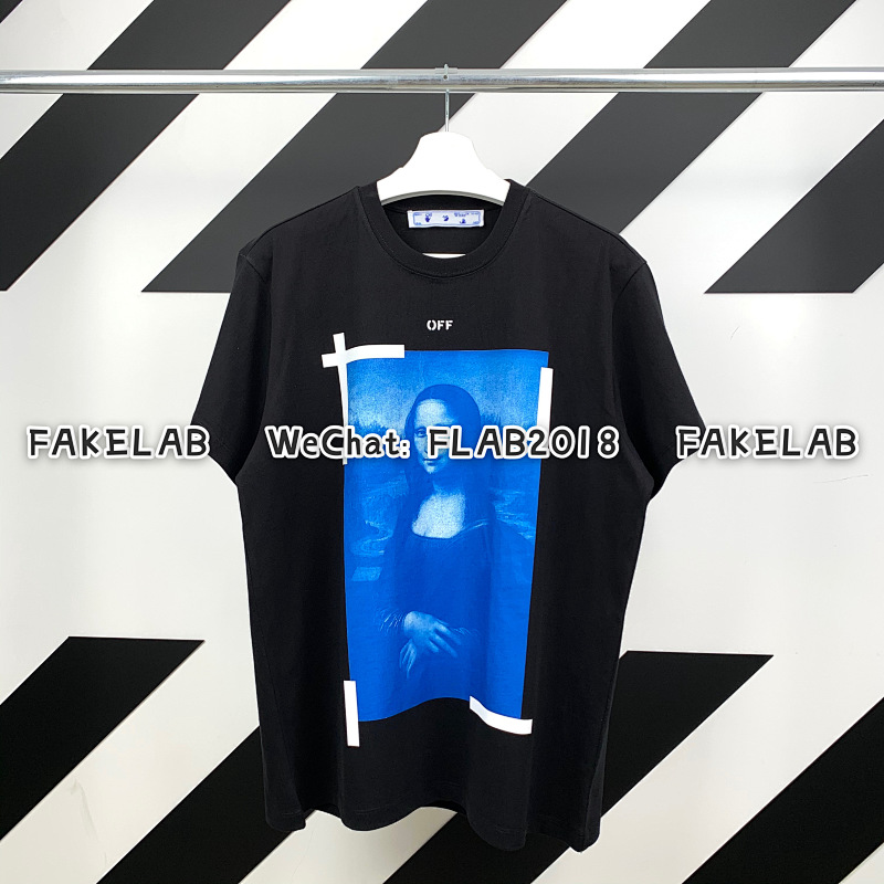 Unbranded MONALISA GRAPHIC PRINT T-SHIRT 21SS BLACK (ALL SIZE IN STOCK)