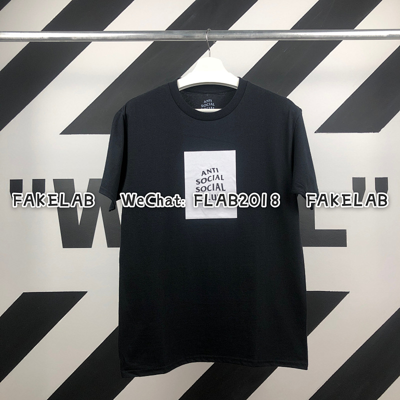 Unbranded AC BLOCK T-SHIRT 20FW BLACK/
