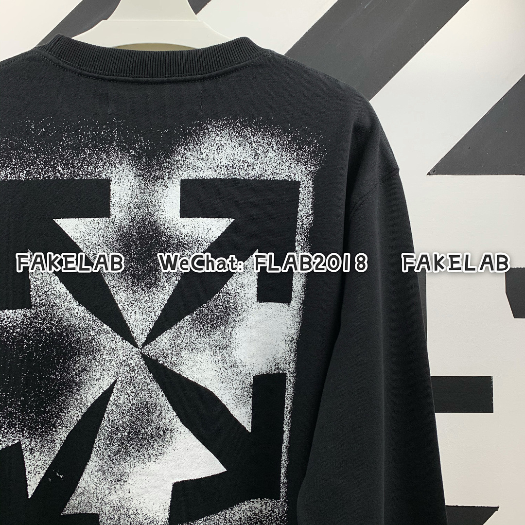 Unbranded SPRAY CREWNECK 20FW BLACK (SIZE L XL IN STOCK) - Image 12