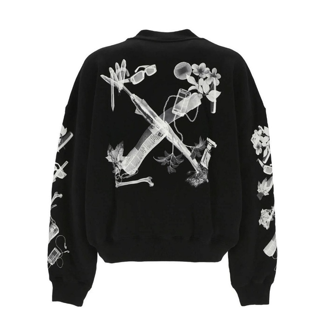 Unbranded X-RAYS CREWNECK 24SS BLACK (ALL SIZE IN STOCK)