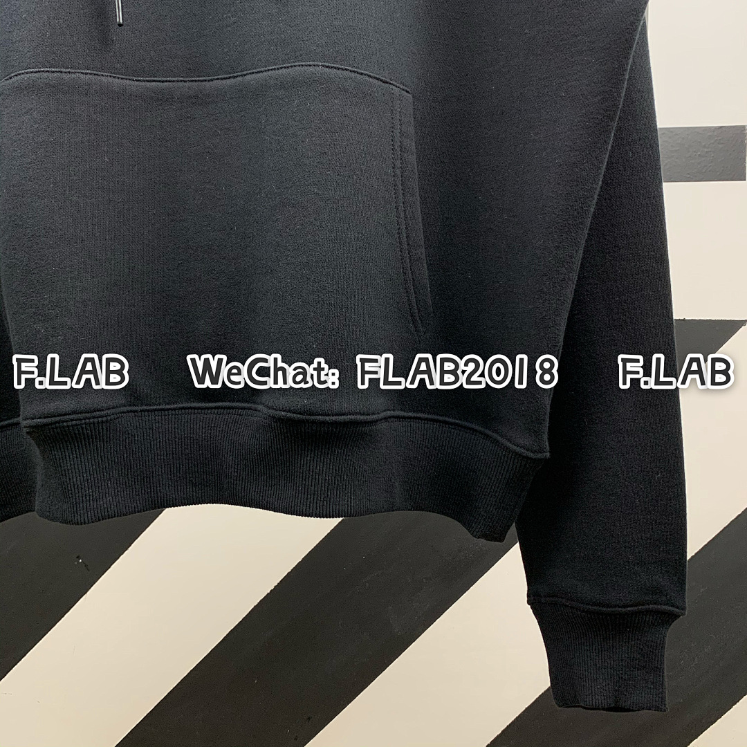 Unbranded SPRAY HOODIE 20FW BLACK (ALL SIZE IN STOCK) - Image 11