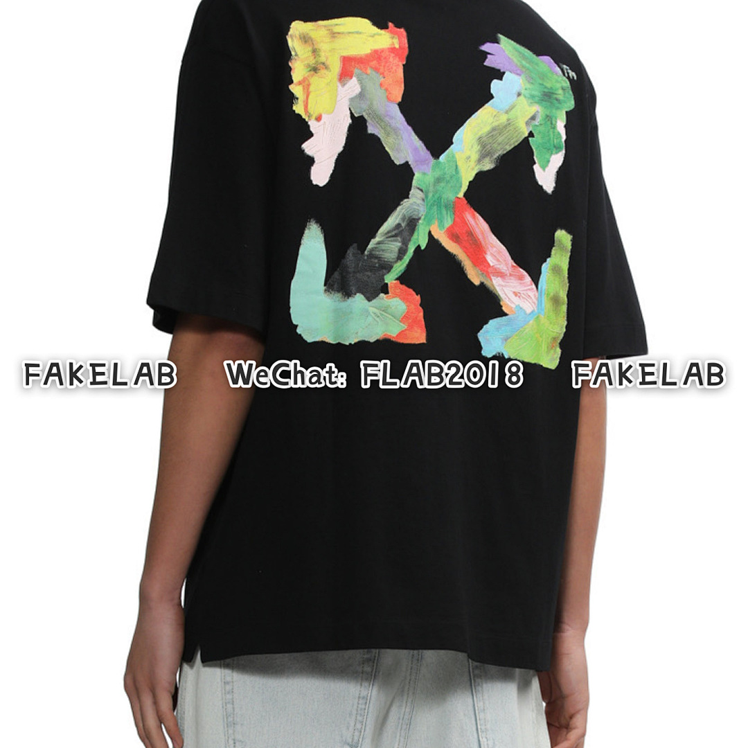 Off-White BRUSHED ARROWS T-SHIRT 23SS BLACK (ALL SIZE IN STOCK) - Image 10