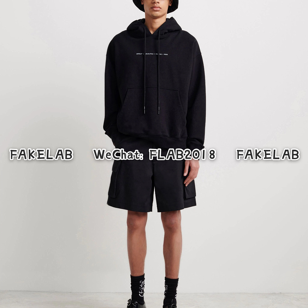 Unbranded BLUE SPRAY HOODIE 21FW BLACK (SIZE XS S M IN STOCK) - Image 7