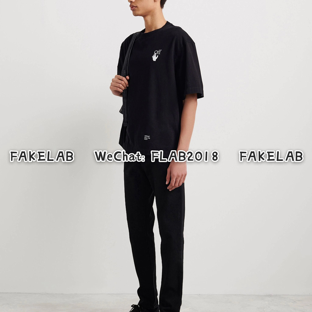 Off-White CARAVAGGIO ARROWS T-SHIRT 21FW BLACK (ALL SIZE IN STOCK) - Image 10
