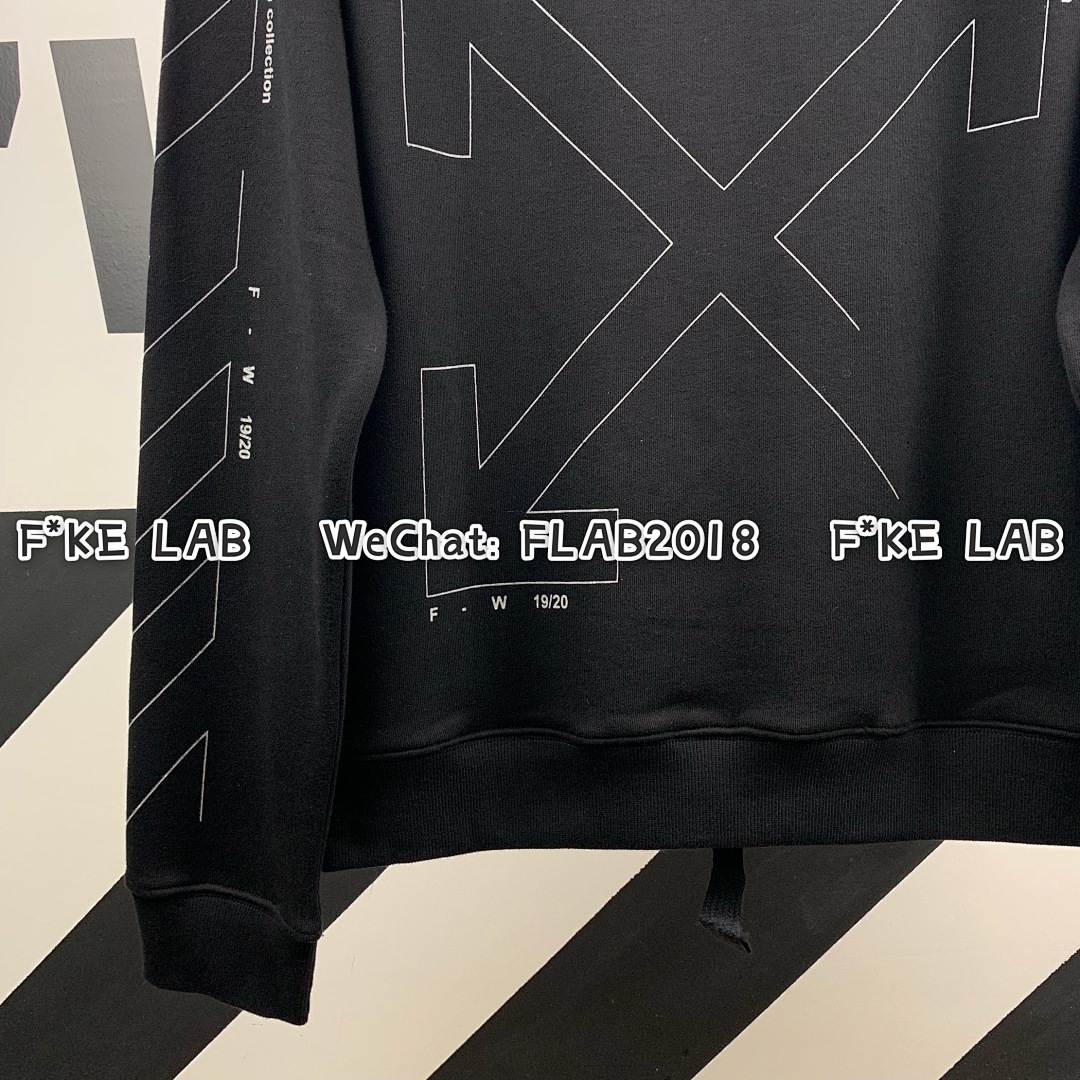 Unbranded UNFINISHED HOODIE 19FW BLACK (ALL SIZE IN STOCK) - Image 13