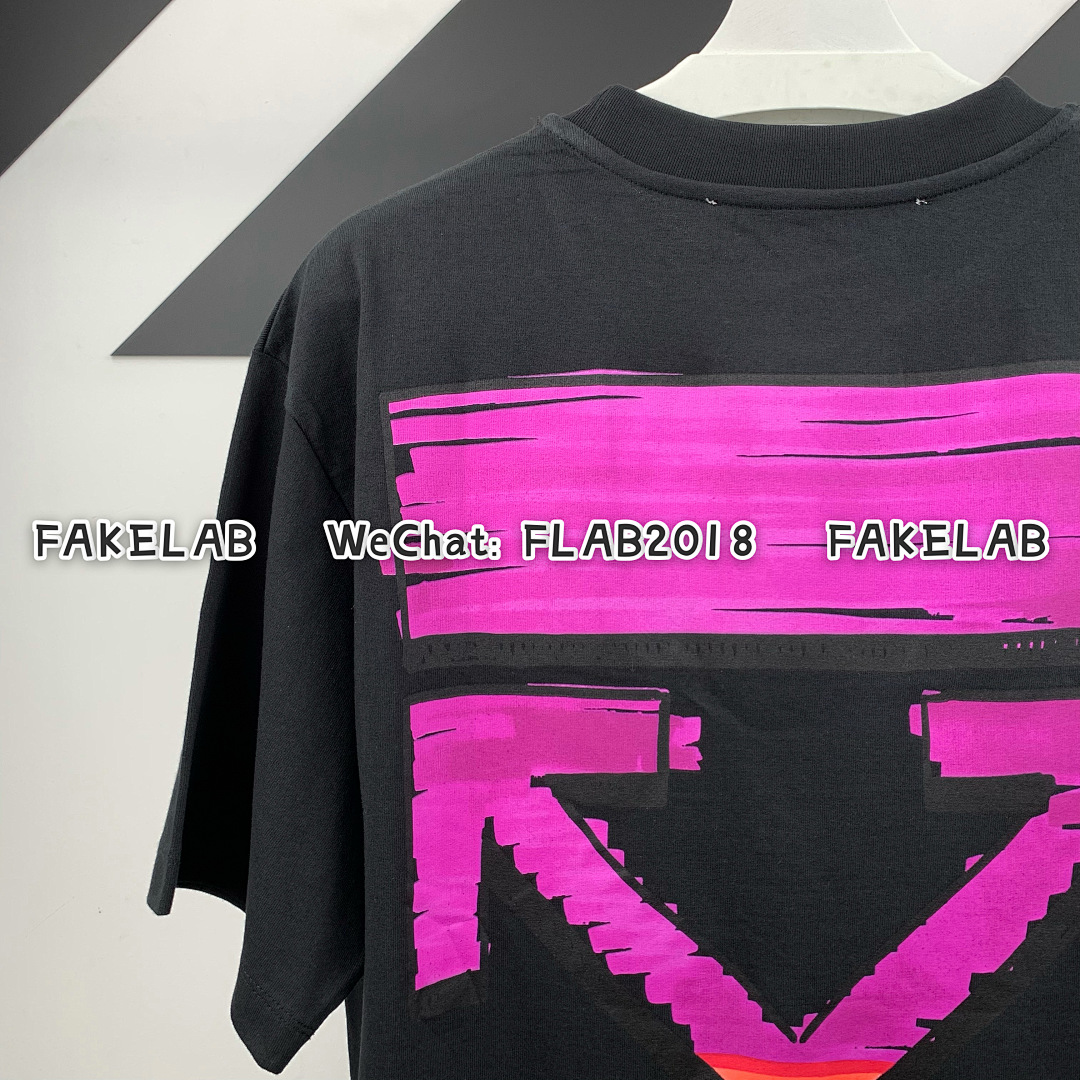 Unbranded PURPLE MARKER T-SHIRT 21SS BLACK (ALL SIZE IN STOCK) - Image 12