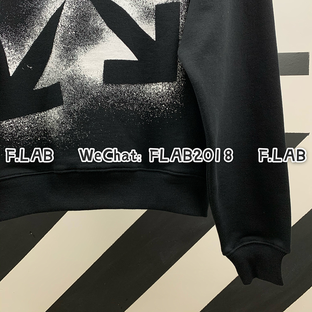 Unbranded SPRAY HOODIE 20FW BLACK (ALL SIZE IN STOCK) - Image 15