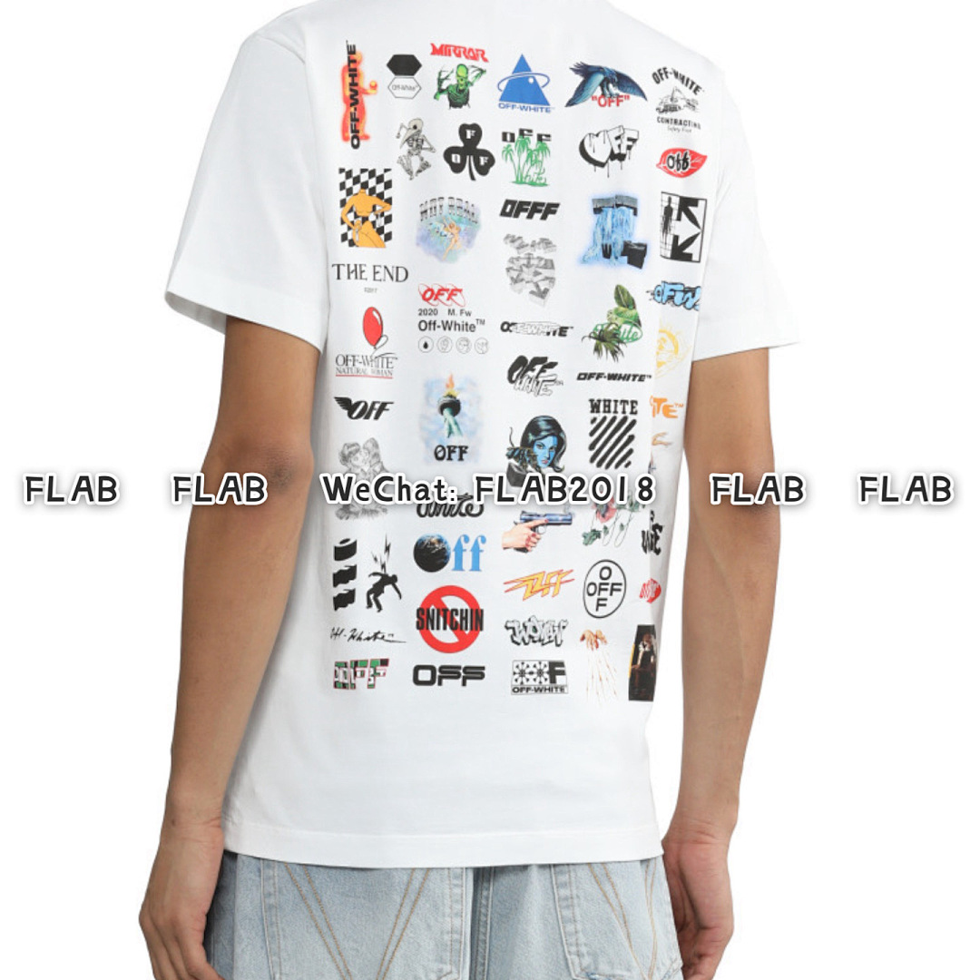 Unbranded LOGIC T-SHIRT 23FW WHITE (ALL SIZE IN STOCK) - Image 8