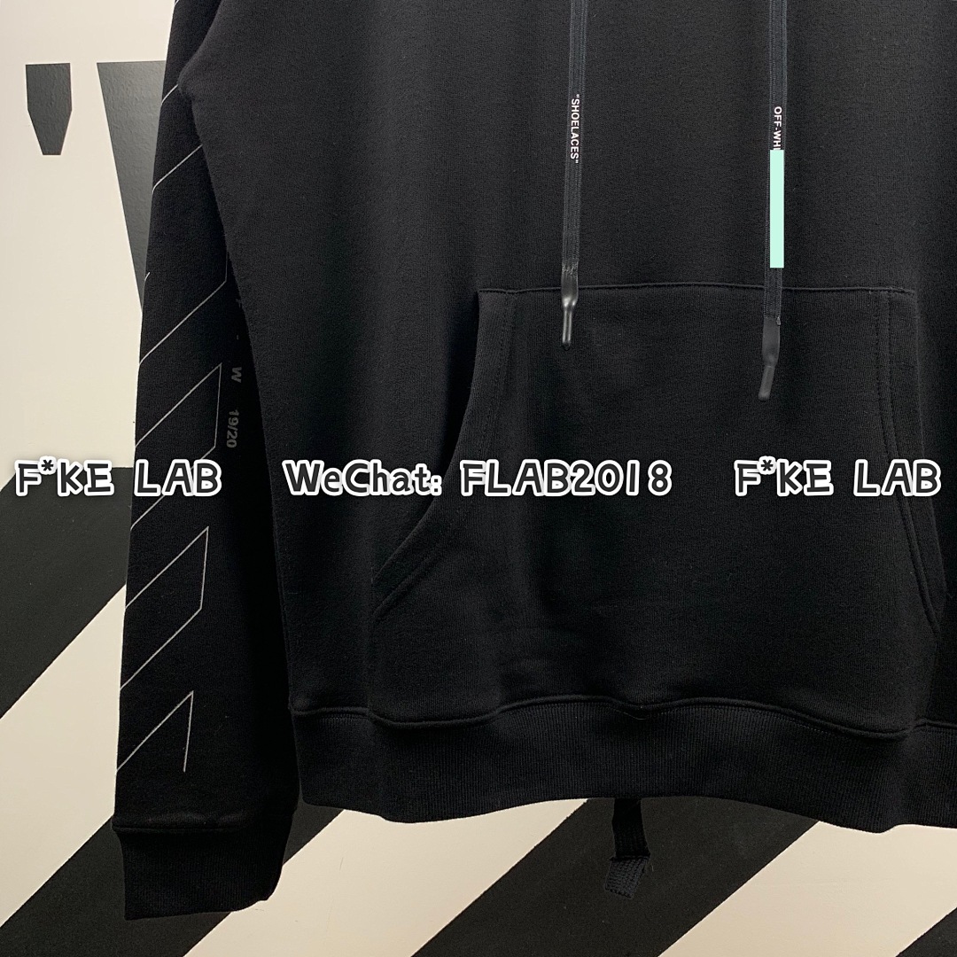 Unbranded UNFINISHED HOODIE 19FW BLACK (ALL SIZE IN STOCK) - Image 9