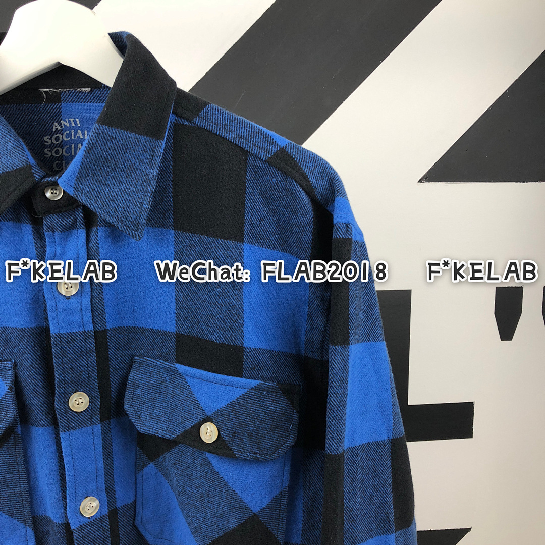 Unbranded AC BASIC SHIRT 18FW (BLUE 45) - Image 7