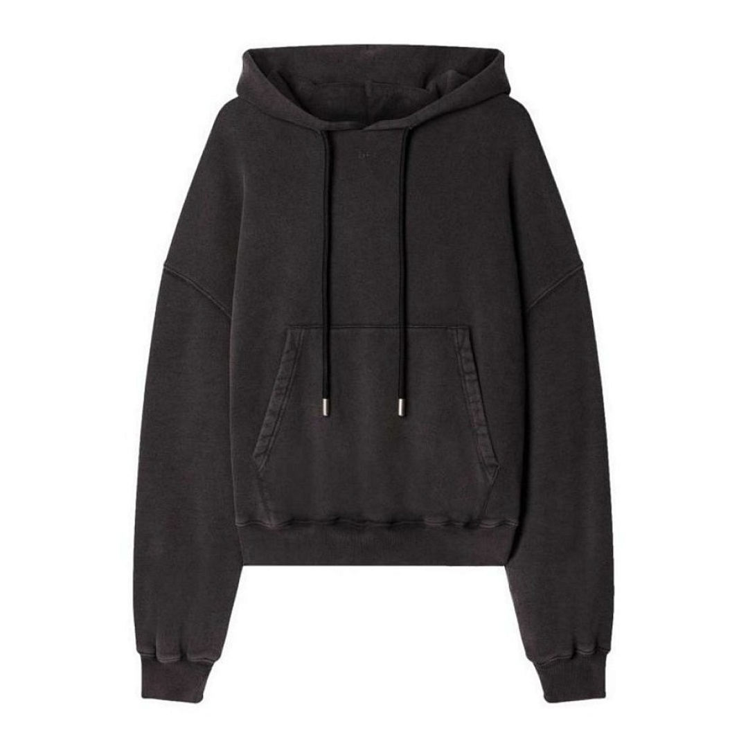 Off-White MOON ARROWS HOODIE 23SS BLACK (ALL SIZE IN STOCK) - Image 6
