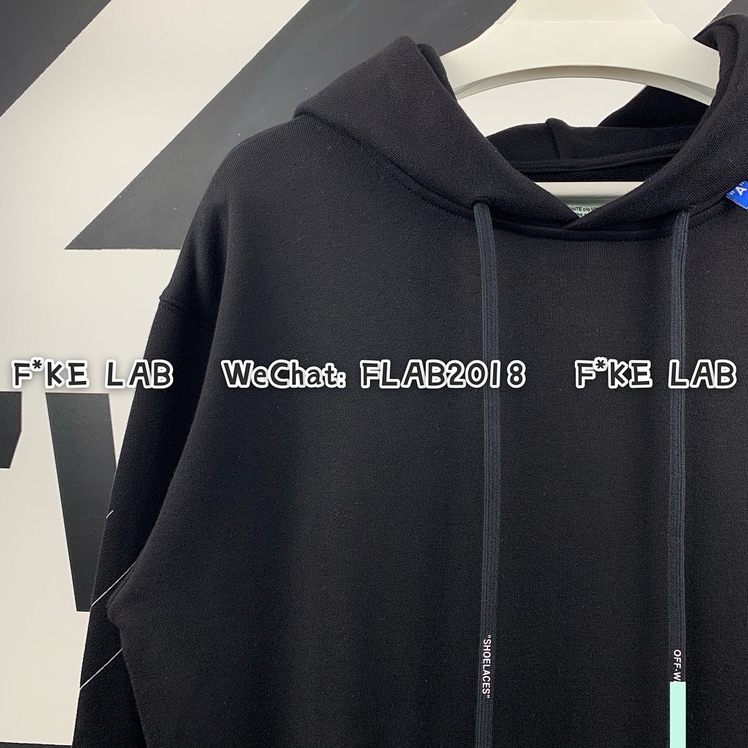 Unbranded UNFINISHED HOODIE 19FW BLACK (ALL SIZE IN STOCK) - Image 7