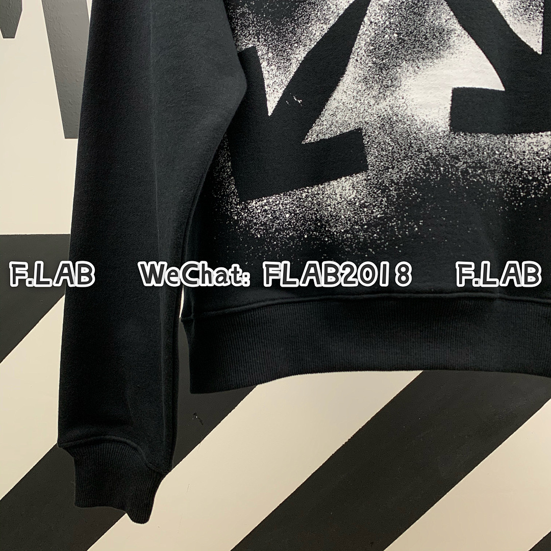 Unbranded SPRAY HOODIE 20FW BLACK (ALL SIZE IN STOCK) - Image 14