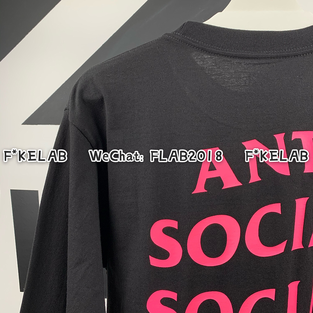Unbranded AC PINK LOGO BASIC LONG SLEEVE T-SHIRT - Image 10