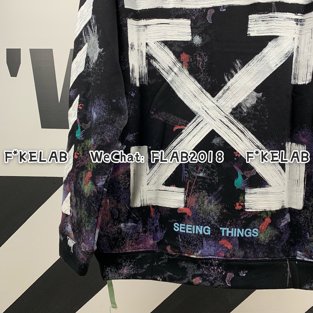 Unbranded GALAXY HOODIE 17FW BLACK (ALL SIZE IN STOCK) - Image 17