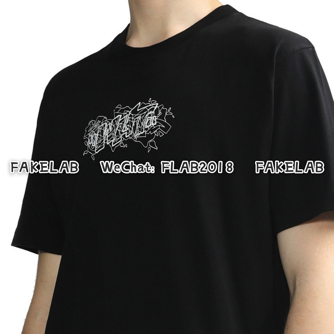 Unbranded GRAFFITI T-SHIRT 23SS BLACK (ALL SIZE IN STOCK) - Image 8