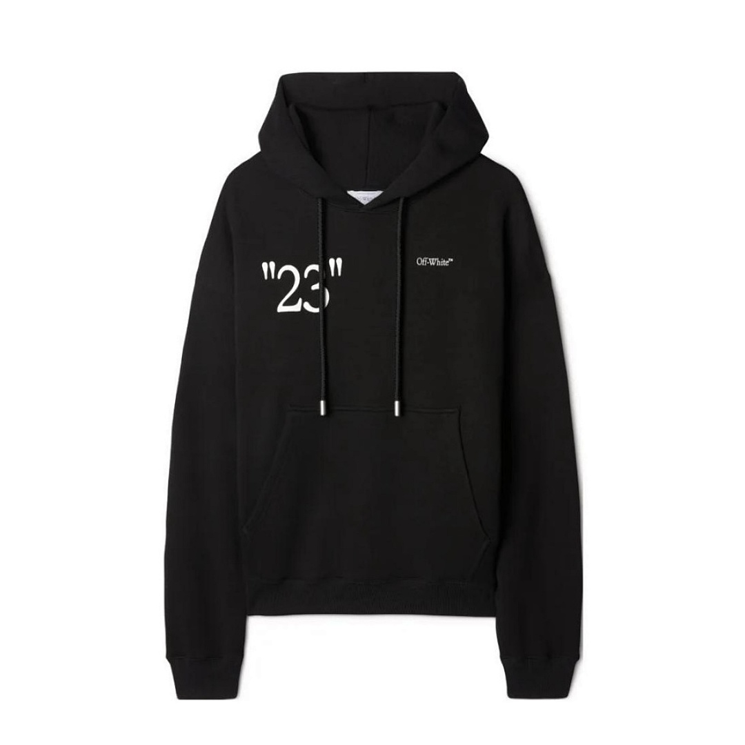 Unbranded DIAG-STRIPE BASIC HOODIE 24SS BLACK (ALL SIZE IN STOCK) - Image 6