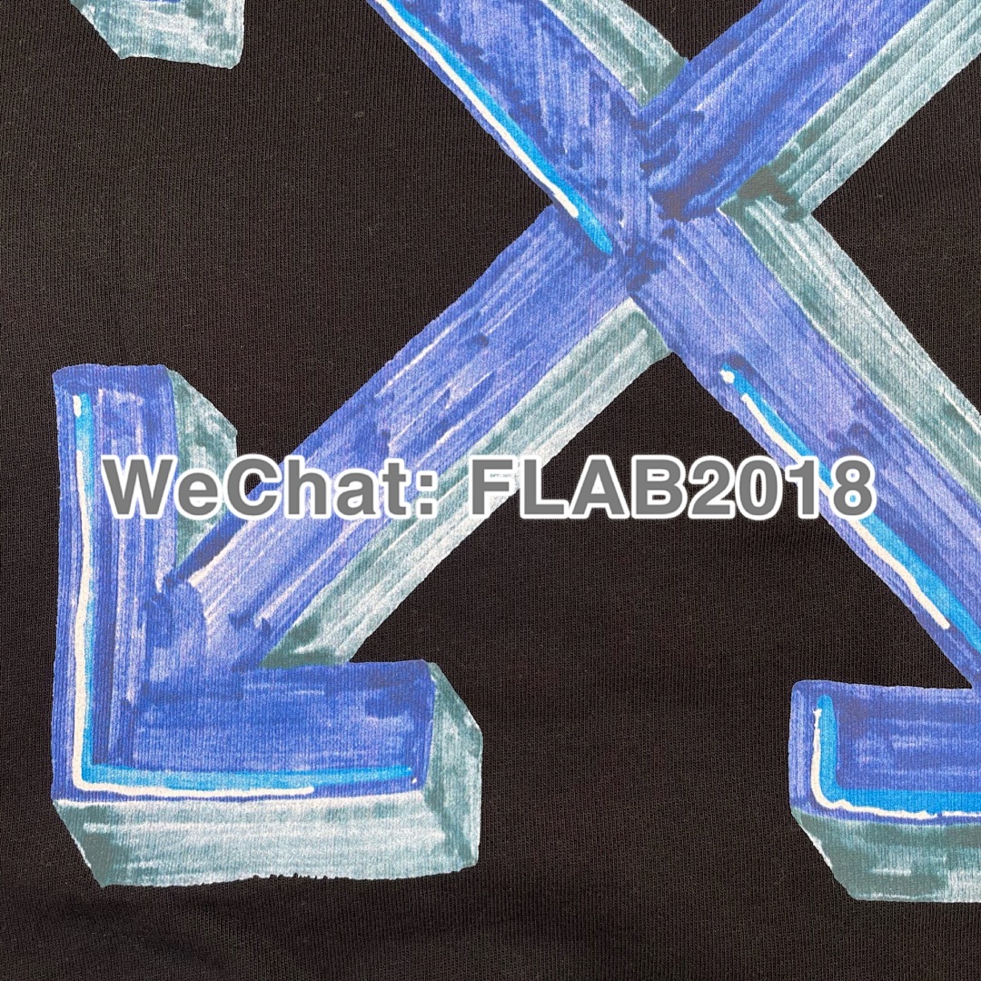 Off-White BLUE ARROWS CREWNECK 20FW BLACK (SIZE M XL IN STOCK) - Image 23