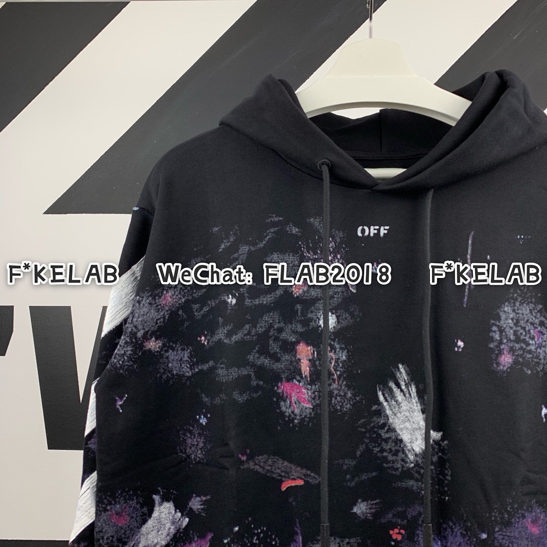Unbranded GALAXY HOODIE 17FW BLACK (ALL SIZE IN STOCK) - Image 7