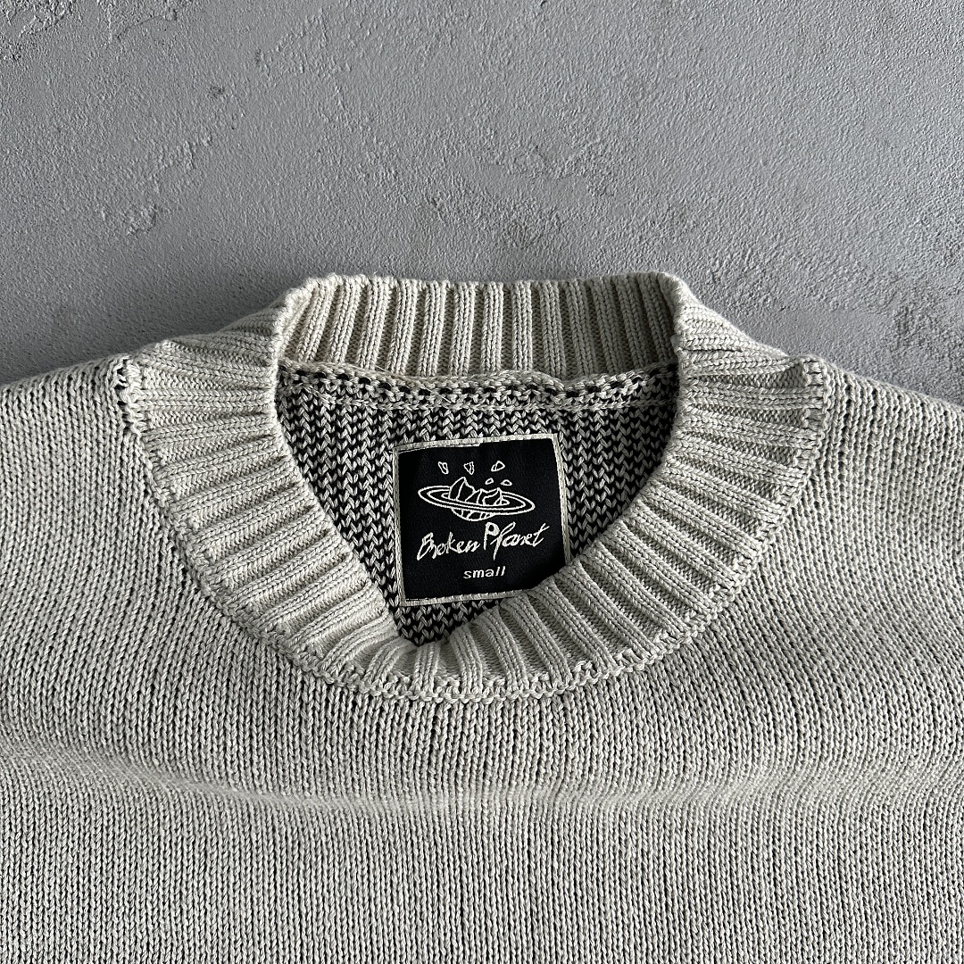 Other 89¥ BPM Knit Sweater-Bone (White) - Image 11
